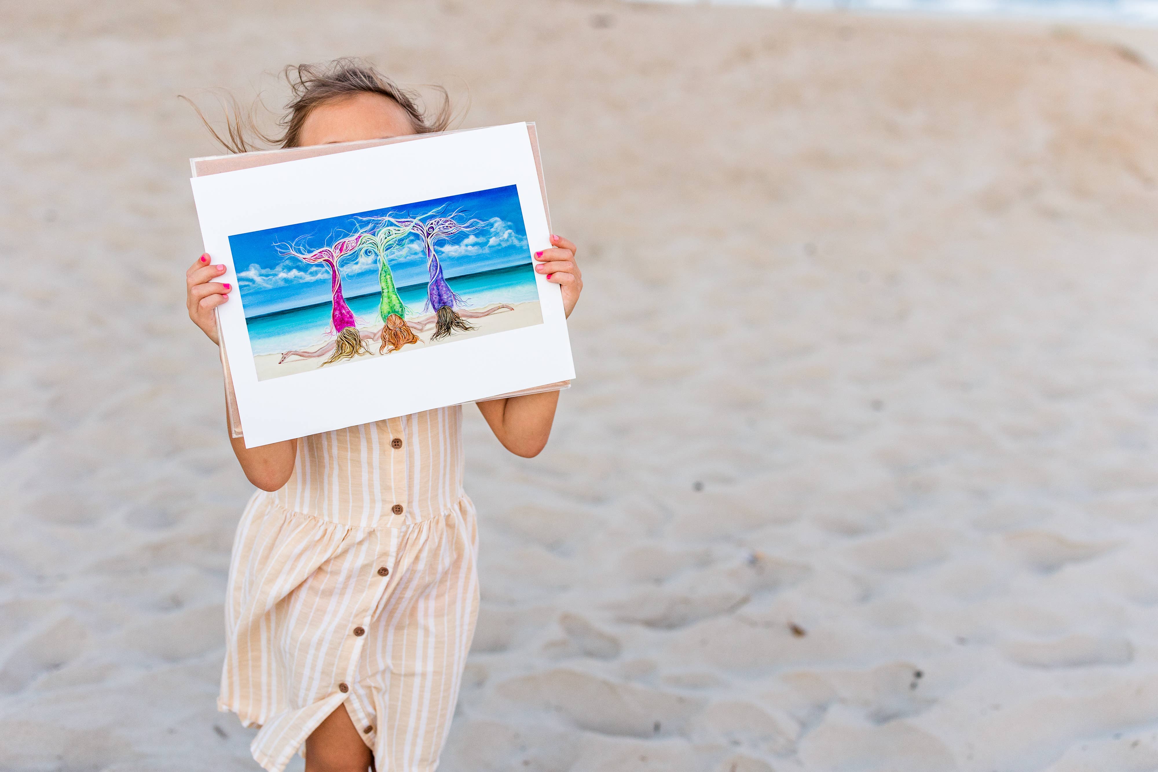 Angel Fritz Studio - Vente Affiche d'art - COPAINS BEACH BLISS7