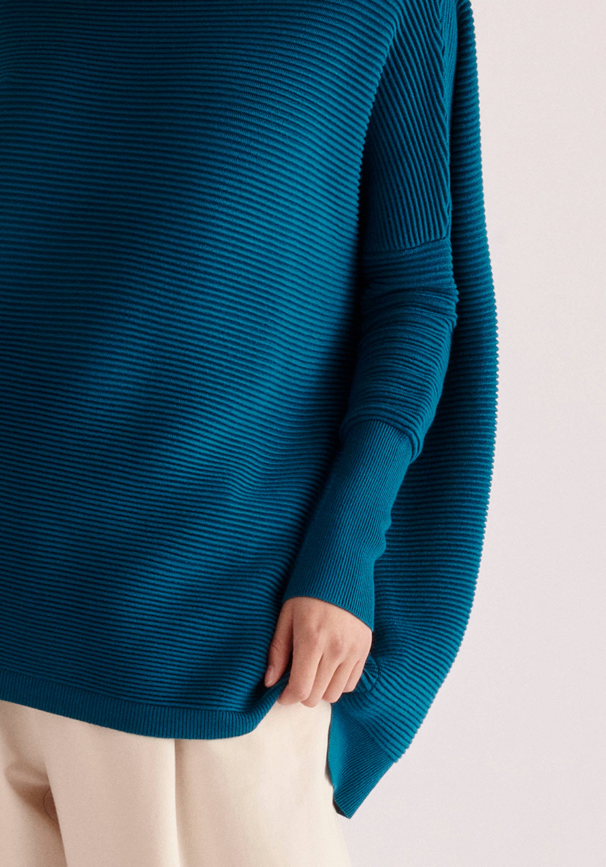 Paisie – wholesale Pullovertröja - Dam – Paisie ribbad tröja med lös passform56