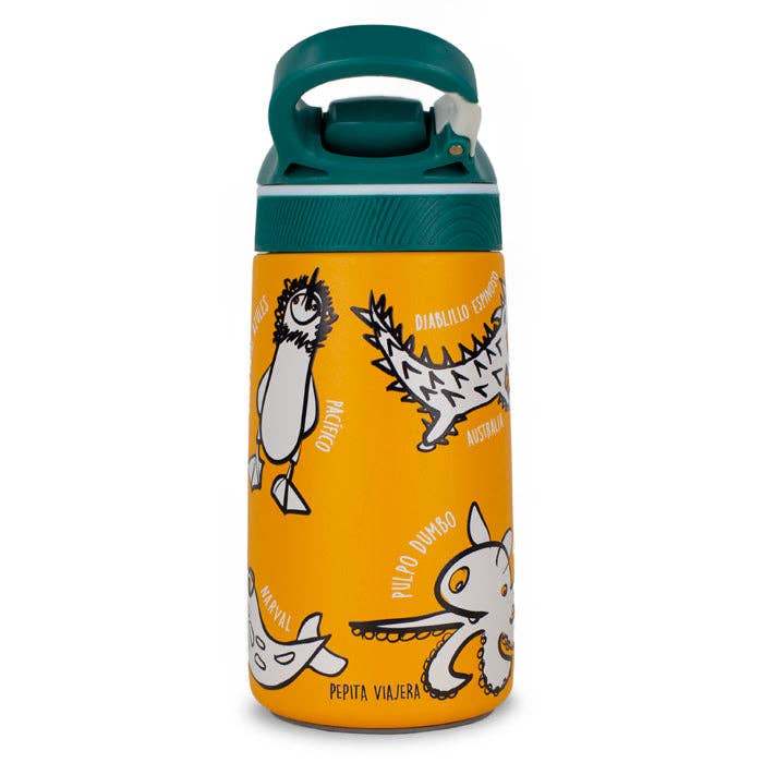 Pepita Viajera - Wholesale Water Bottle - Rare Animals children's thermos1