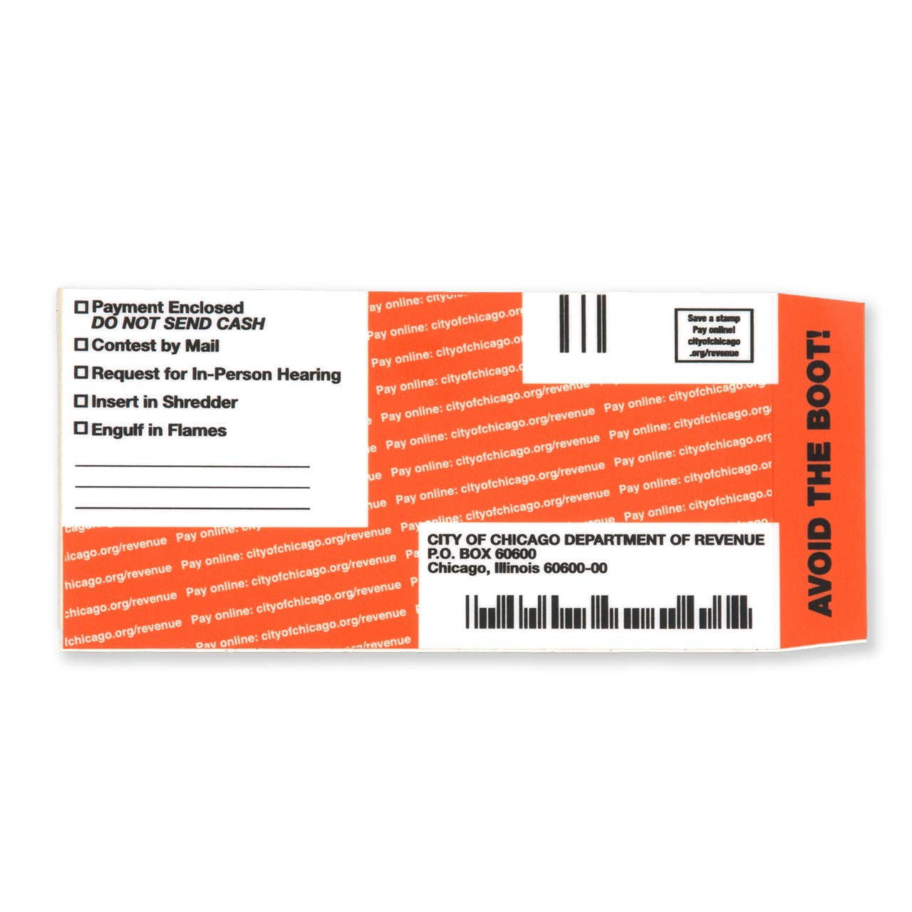 Transit Tees - Wholesale Sticker - Parking Ticket Sticker0