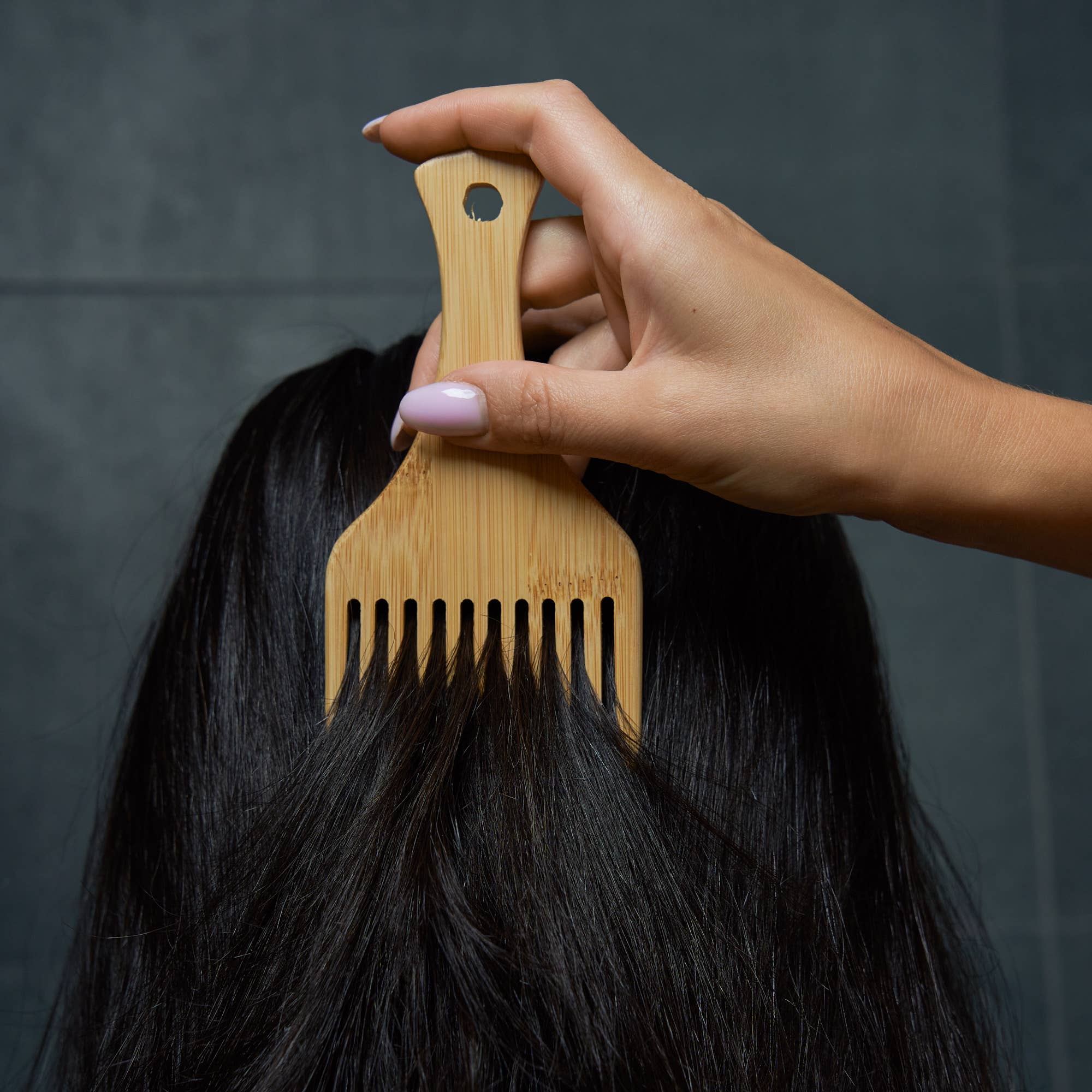 Bamboo Switch - Wholesale Hair Brush/Comb - Bamboo Hair Pick | Stocking Stuffer3