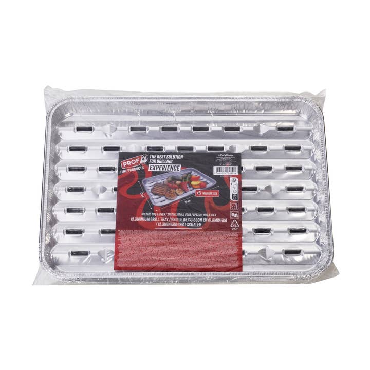 5 forros desechables de aluminio para parrilla para venta al por mayor de PROF