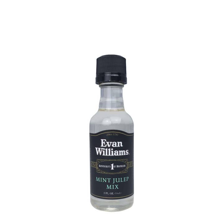 Sirop de Mint Julep Evan Williams 2oz pour la vente par Bourbon Country Products
