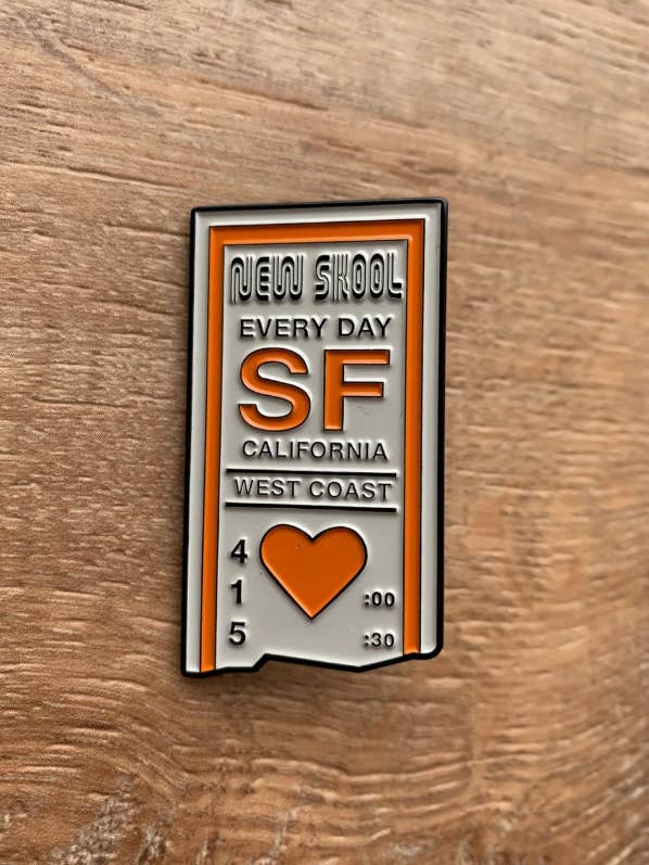 Pin de transferencia de esmalte para venta al por mayor de New Skool