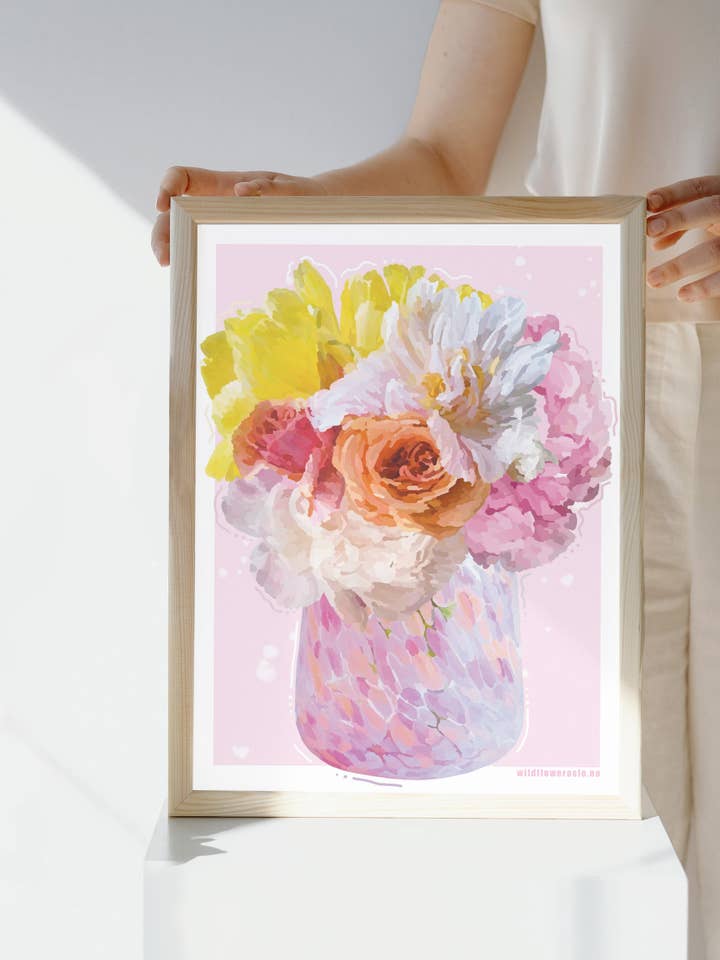 Plakat 30x40 cm #0079 for engroshandel hos Wildflower Oslo