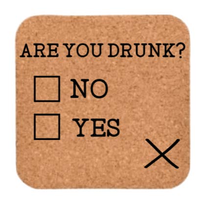 Snarky Sayings Cork Coaster Collection for wholesale by B4homemade, LLC