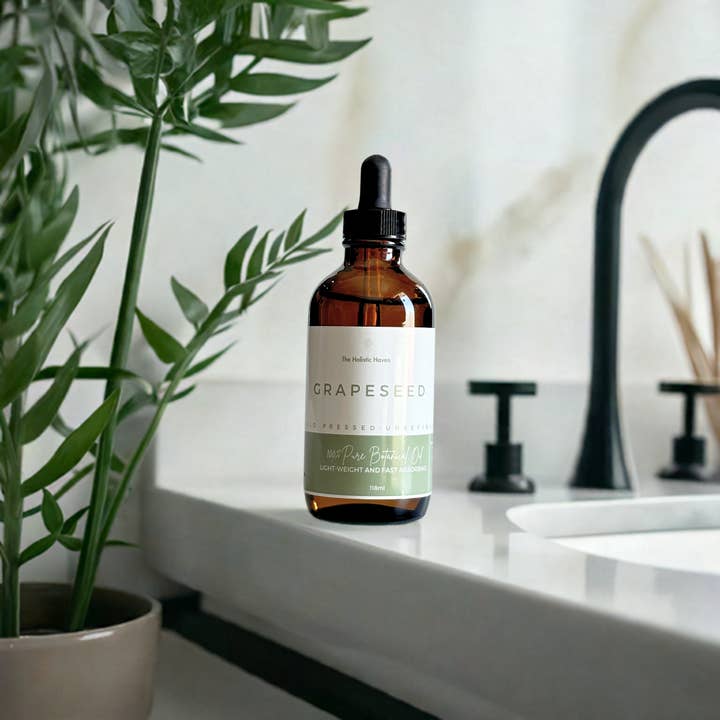 The Holistic Haven - Wholesale Bath/Body Oil - 100% Virgin Grapeseed Oil1