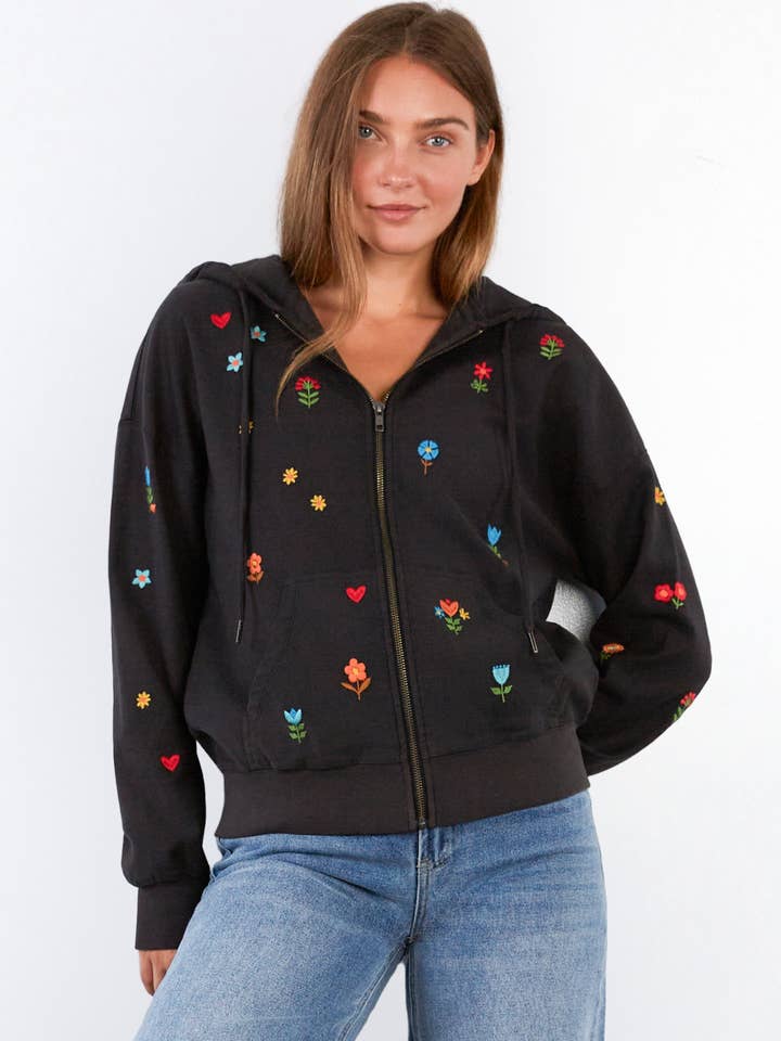 Flower Patch Hoodie for wholesale by Billy T