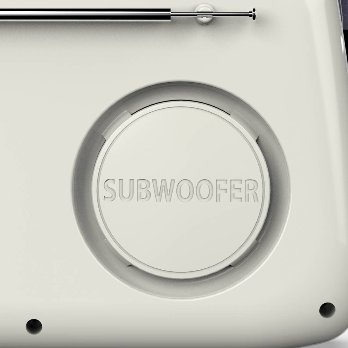 Haeger - Wholesale Small/Handheld Appliance - Vintage FM Radio HAEGER Heritage Bluetooth Cream - 20h Autonomy, AM/FM, USB, AUX, Bluetooth2