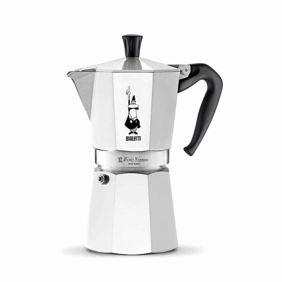 Silver Moka Express 1 Cup to 6 Cup for wholesale on Faire3