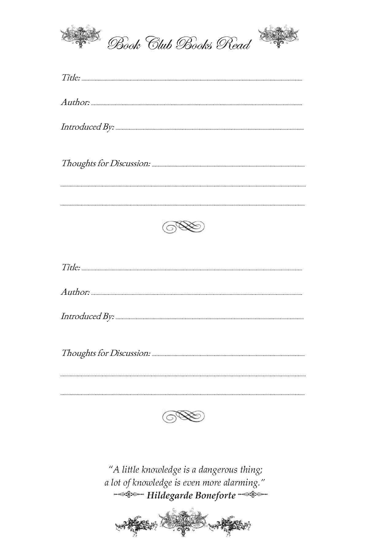 VINTAGE LADIES COLLECTION – Engroshandel Notesbog – Vintage Ladies Collection: Book Lovers log, softcover12