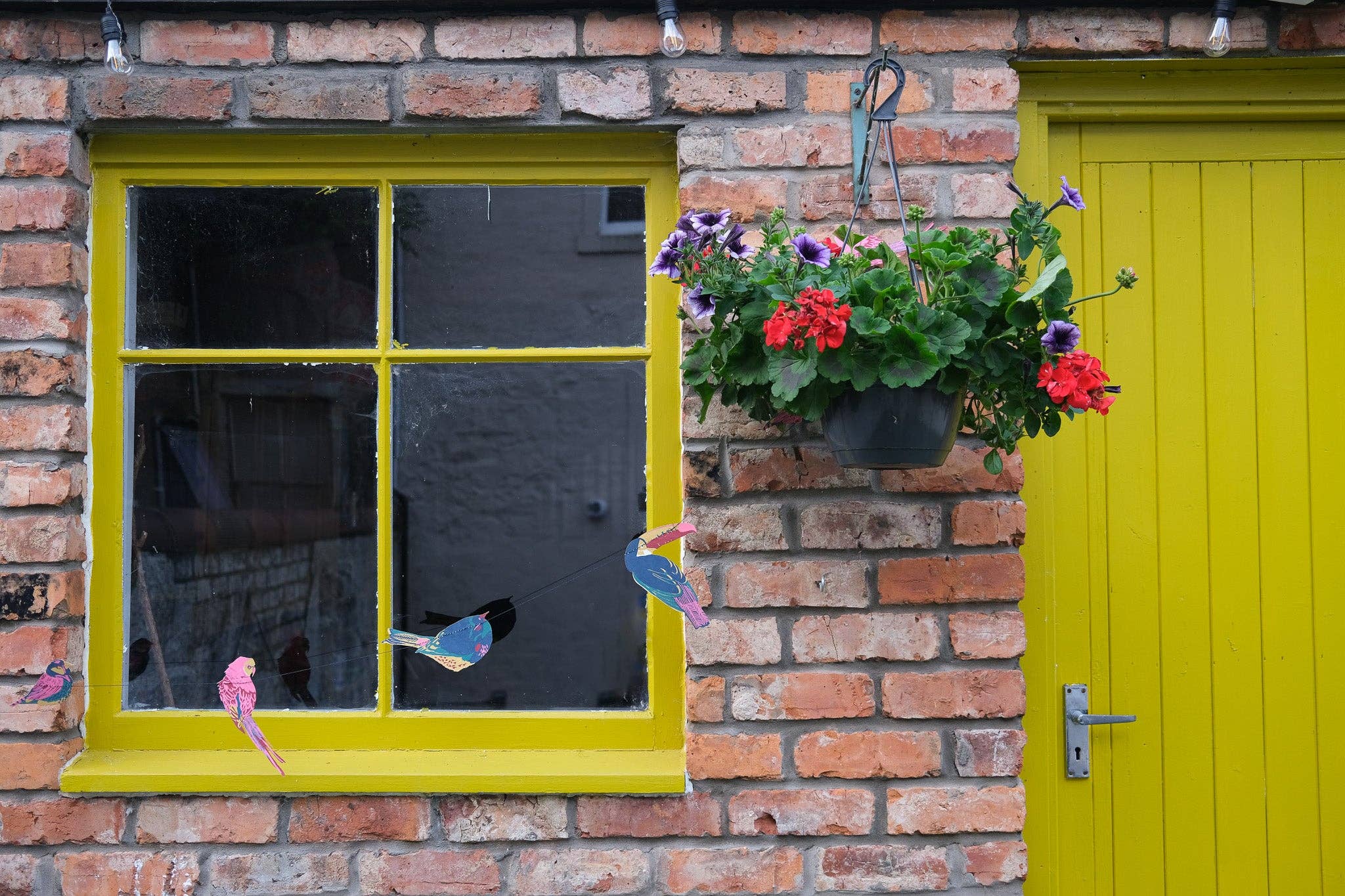 East End Press - Wholesale Bunting/Garland - Tropical Birds Sewn Garland6