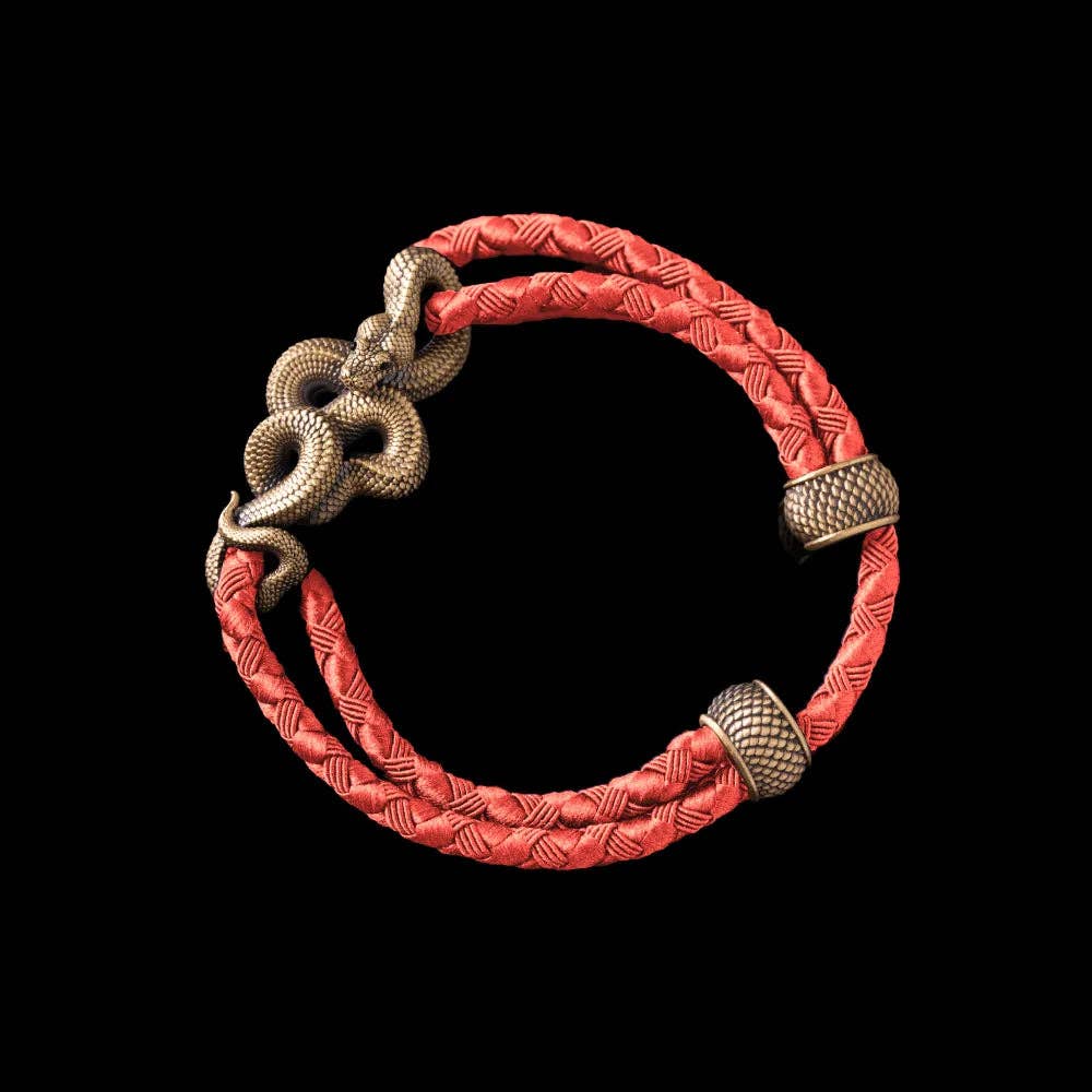 Coppertist.wu - Wholesale Woven/Braided Bracelet - Tree Boa Rope Bracelet - Brass37