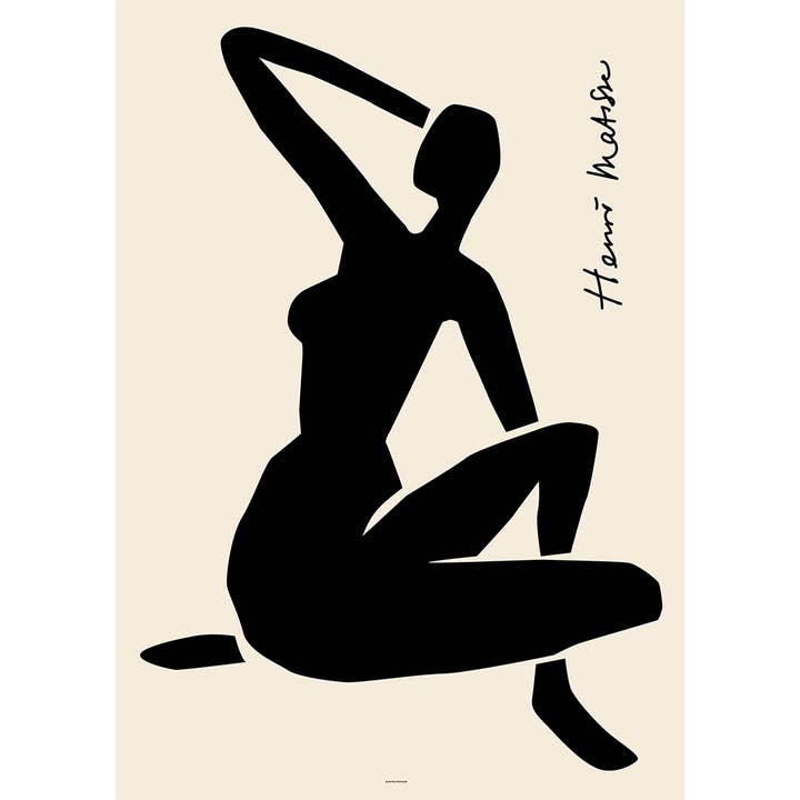 Nu noir Matisse pour la vente par Paper Provision