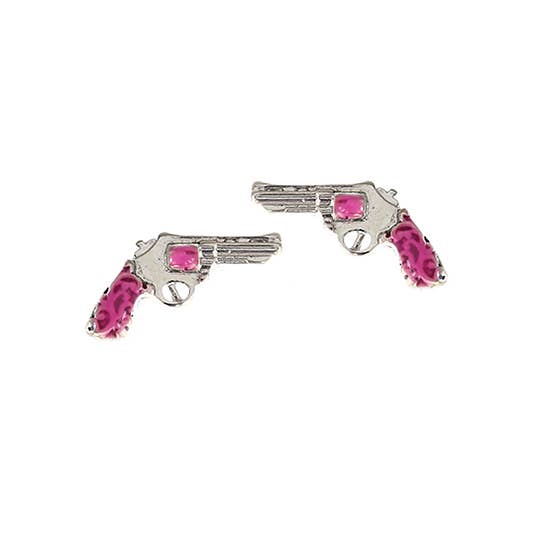 FR3013 Rosa Filigran Westernpistol, Pistolearrings för wholesale av 0011 PREMIERE