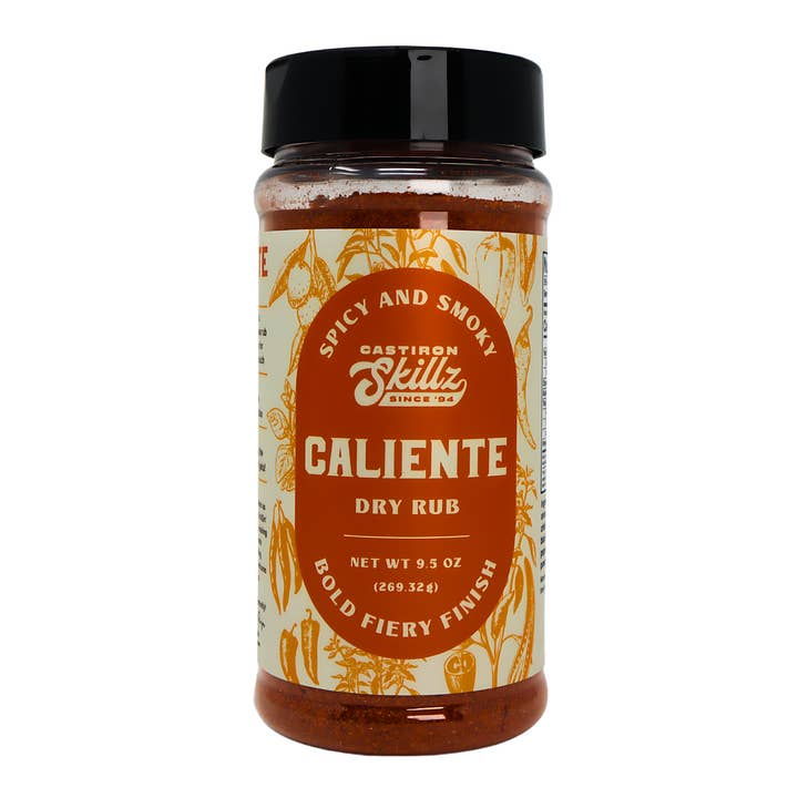 Castiron Skillz - Caliente Dry Rub for wholesale by WB BBQ Products