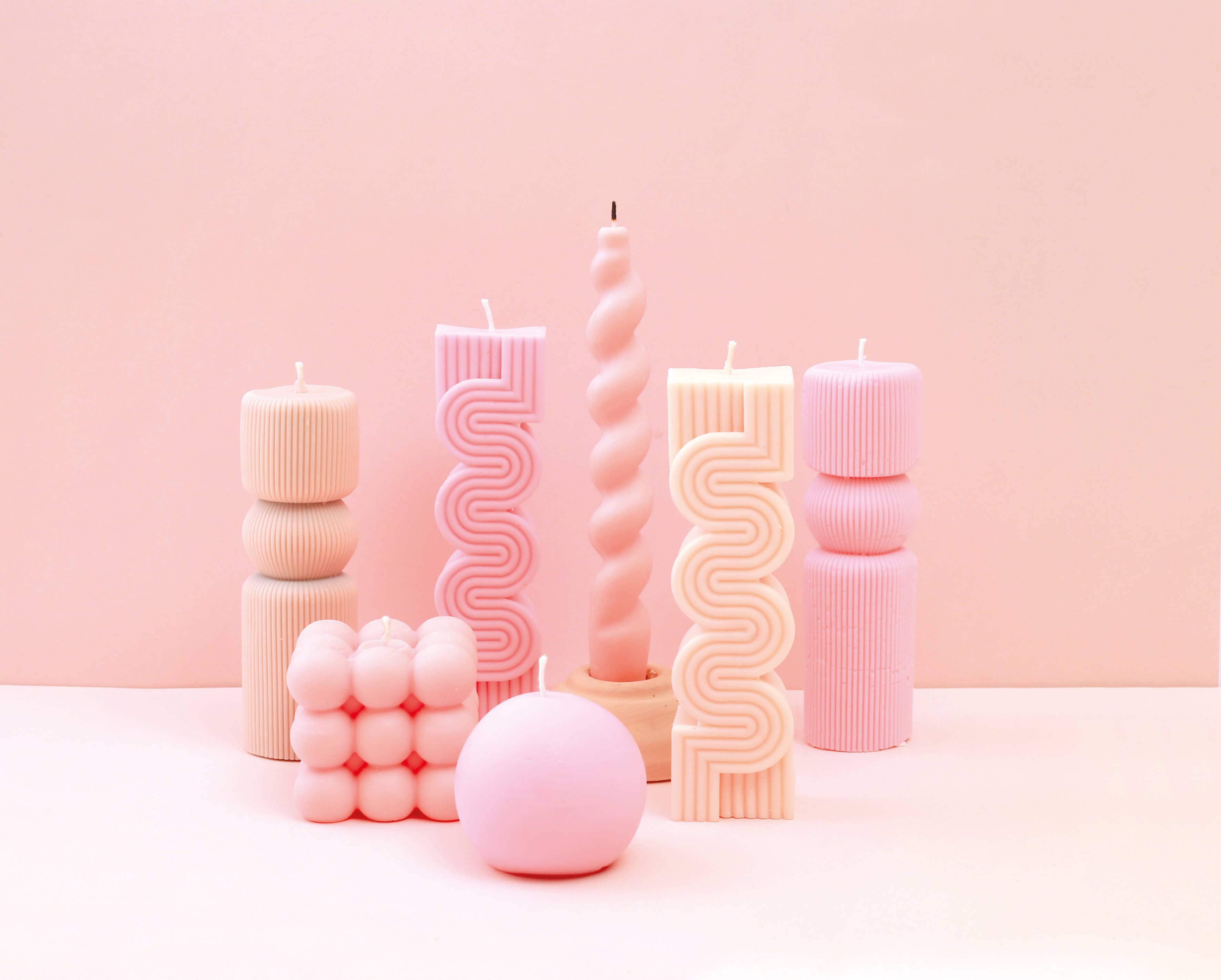 Graine Créative - Wholesale Craft Tool - SILICONE CANDLE MOLD -GRAPHIC3