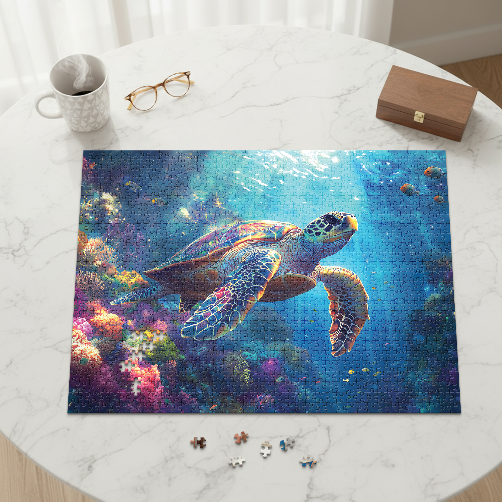 Final Piece Puzzles - Wholesale Puzzle - Adult - No. 3 - Sea Turtle2