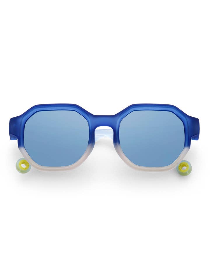 Junior #D Sonnenbrille Colorblock Sea 5-10Y für den Großhandel von Olivio & Co