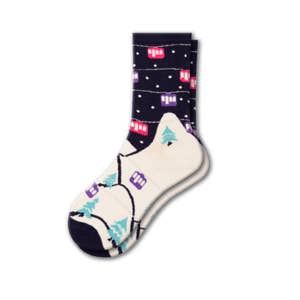 Holiday Theme Novelty Cotton Crew Socks for wholesale by Sierra Socks