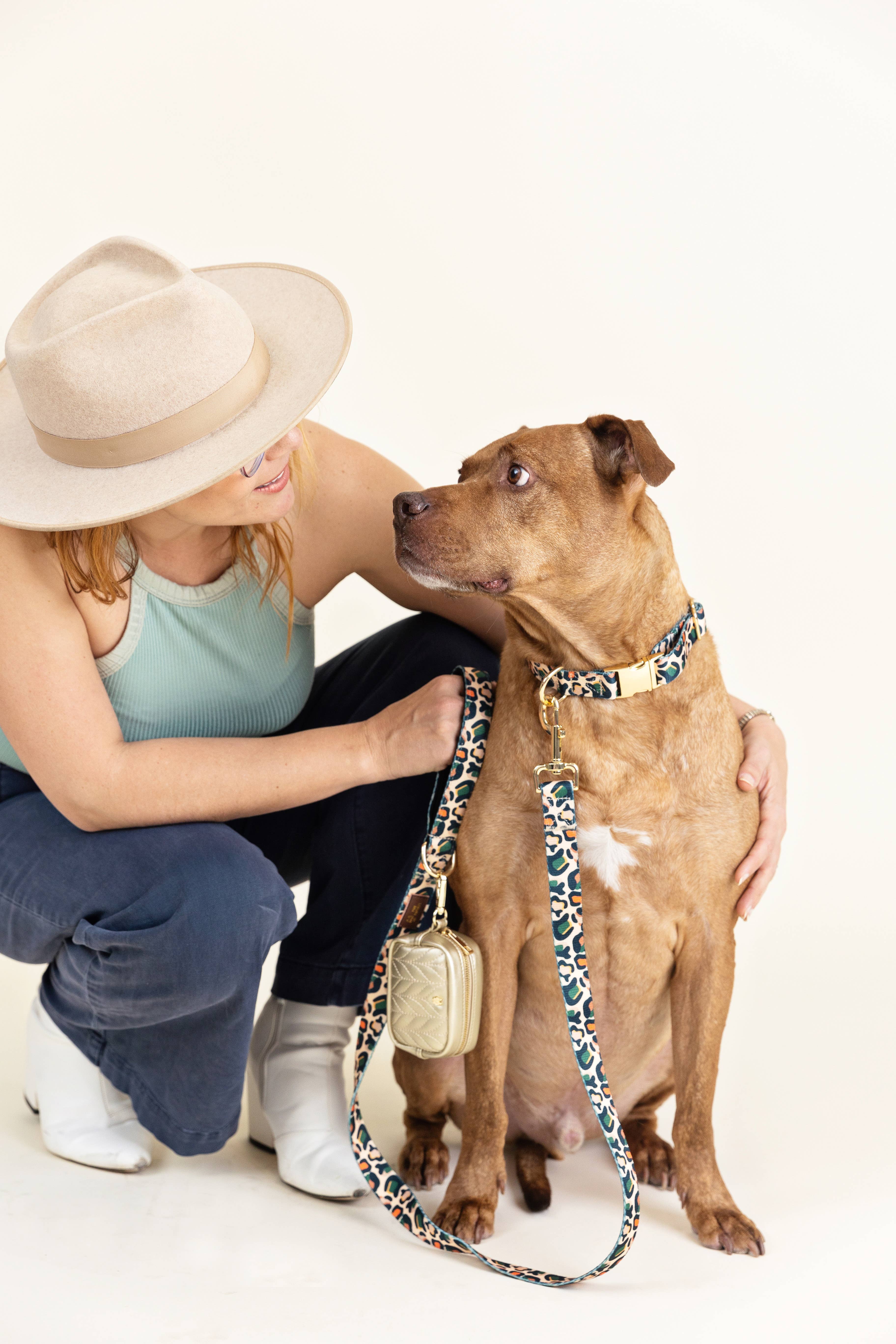 Pink Papyrus | Premium, Durable, & Stylish Dog Products - Wholesale Pet Collar - Dog - Beckett Dog Collar | Leopard Print Dog Collar | Dog Collar3