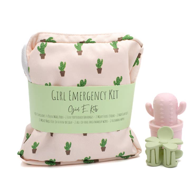 First Period Kit - Cactus Love for wholesale by Girl E Kits