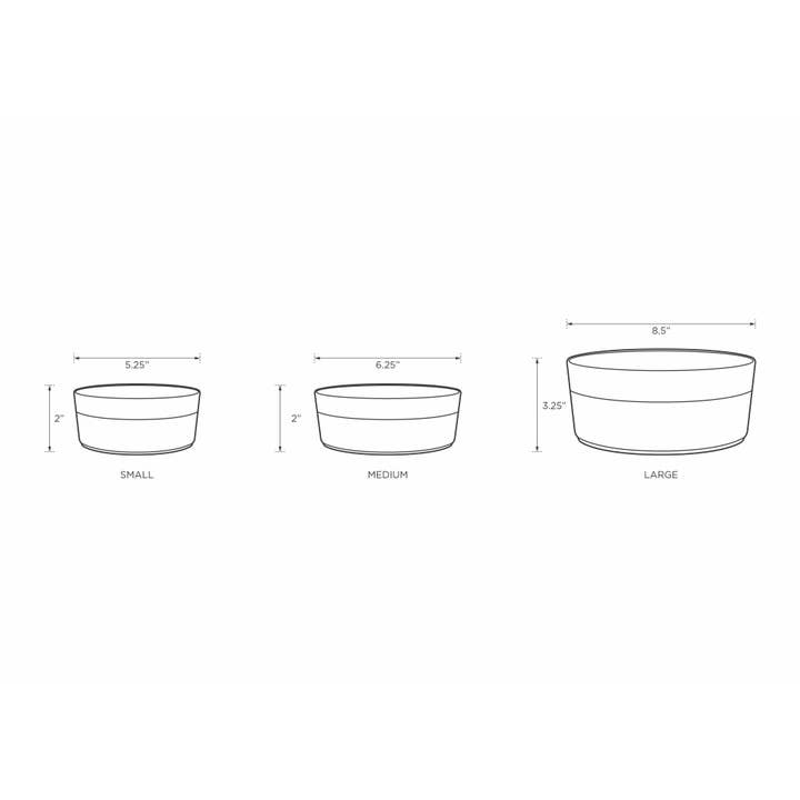 Park Life Designs - Wholesale Pet Bowl - Cat/Dog - Manor Blue Pet Bowl