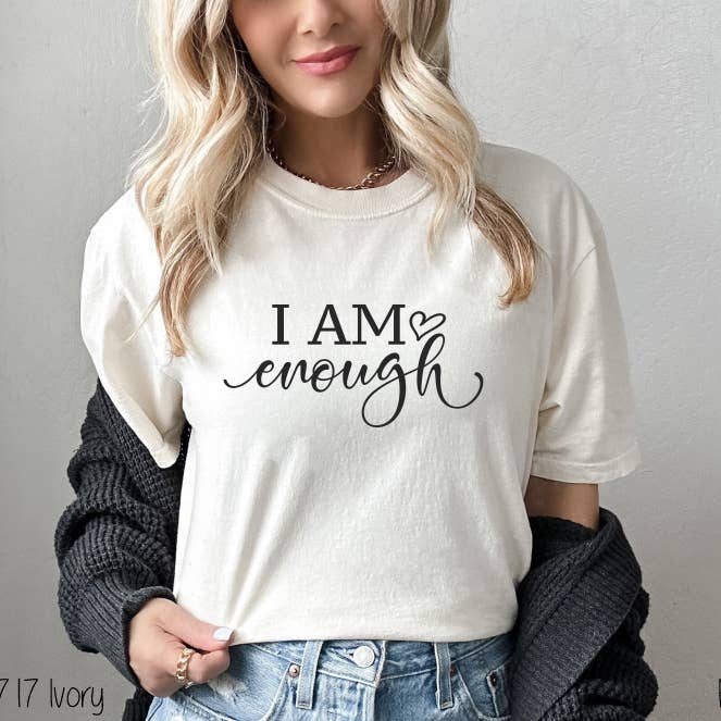 Bama Screens - Wholesale Sublimation Transfer - I Am Enough #BS261