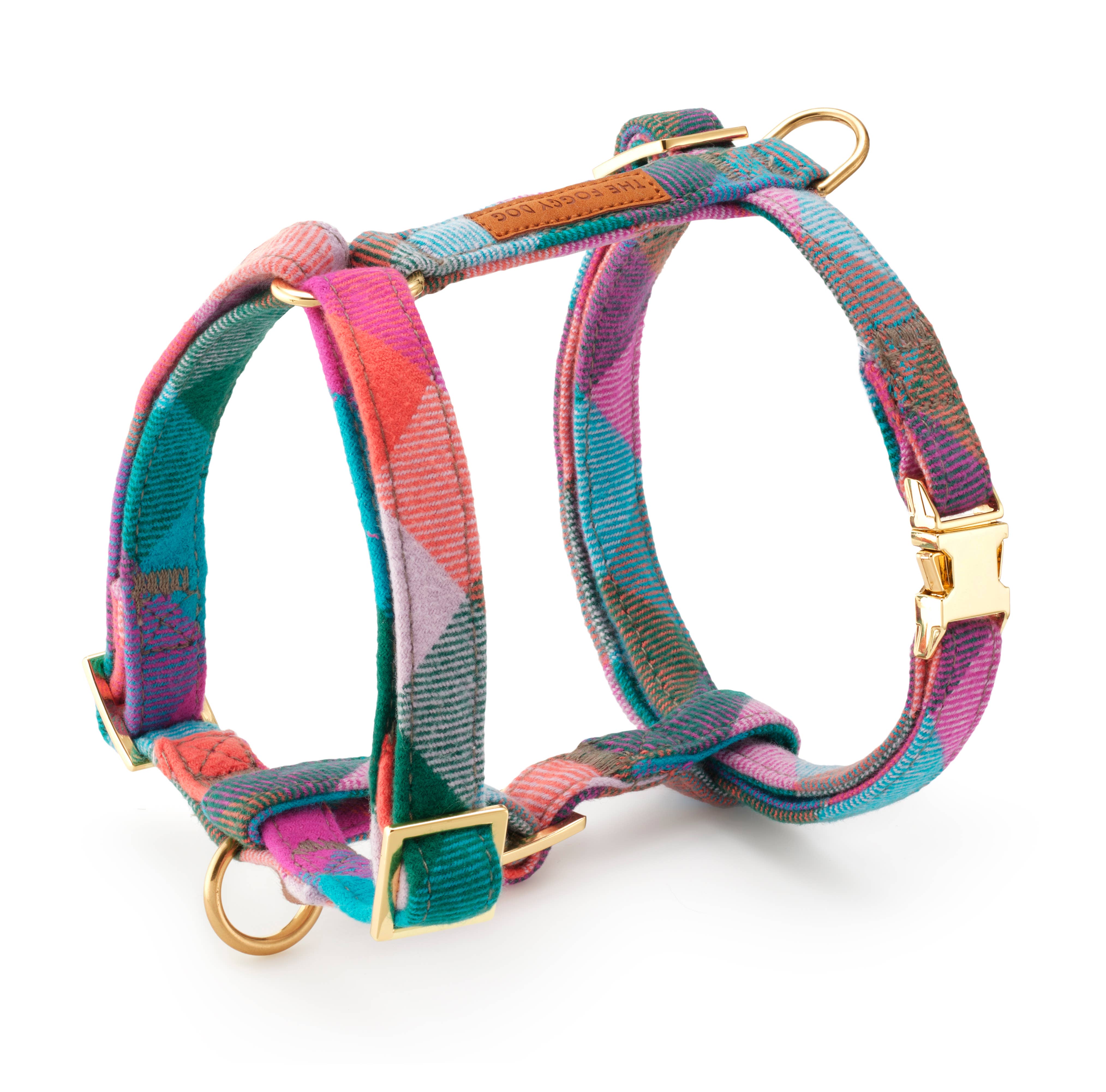 The Foggy Dog - Wholesale Pet Harness - Dog - Color Pop Flannel Harness