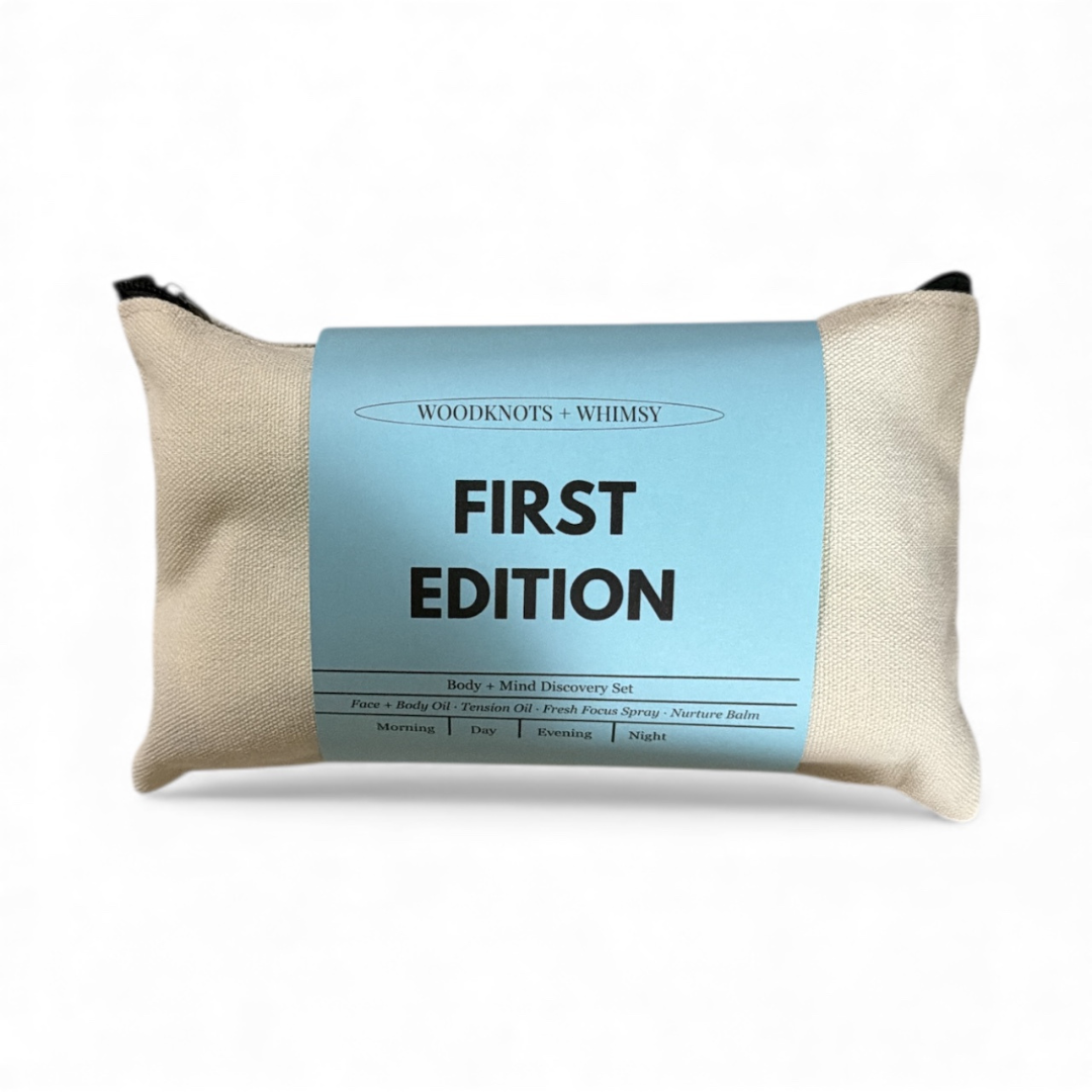 Woodknots + Whimsy - Wholesale Bath & Body Set - First Edition: Gentle Start Kit2