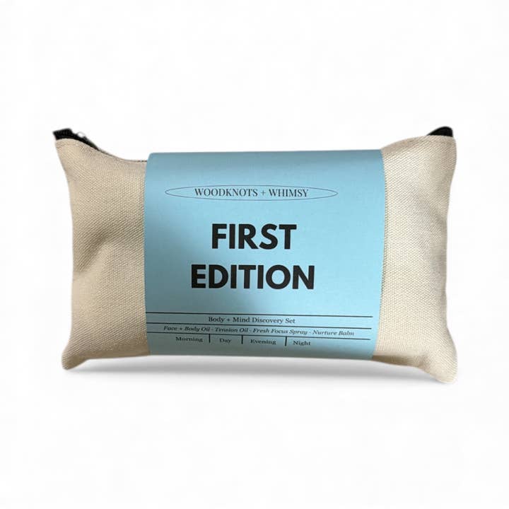 Woodknots + Whimsy - Wholesale Bath & Body Set - First Edition: Gentle Start Kit2