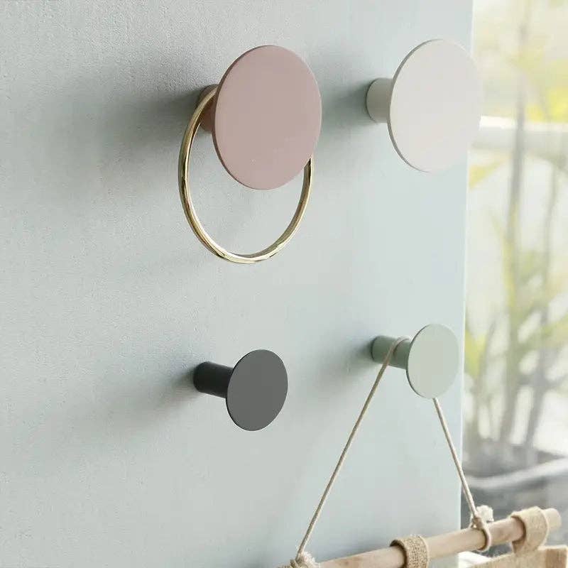 Huis Van Merken - Wholesale Wall Hook - Resin Wall Hooks 4-Pack - Modern Decorative Coat Hangers3