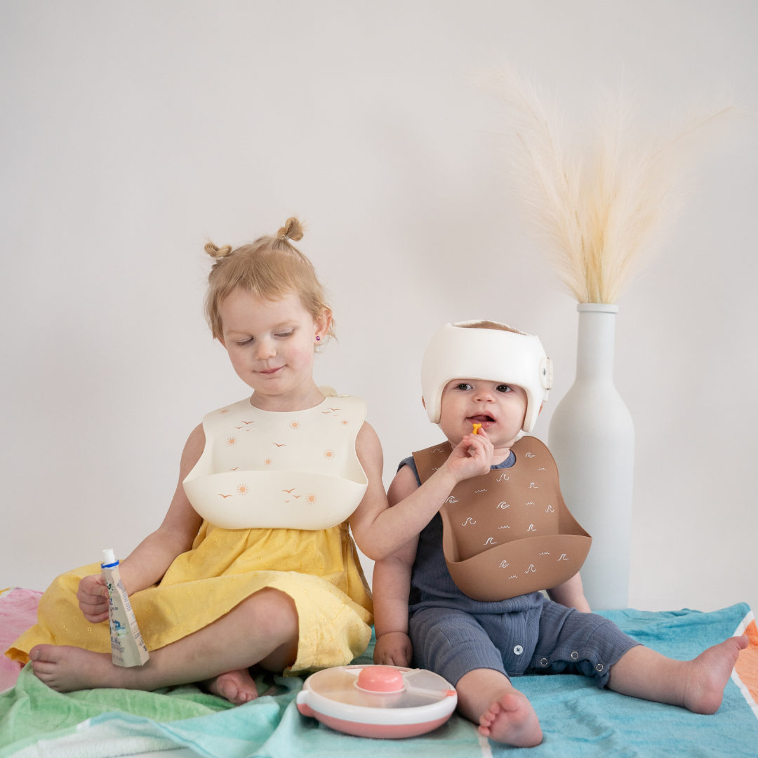 EvryBaby - Vendita all'ingrosso Bavaglino - Neonati - Bavaglino in silicone a onda per bambini2