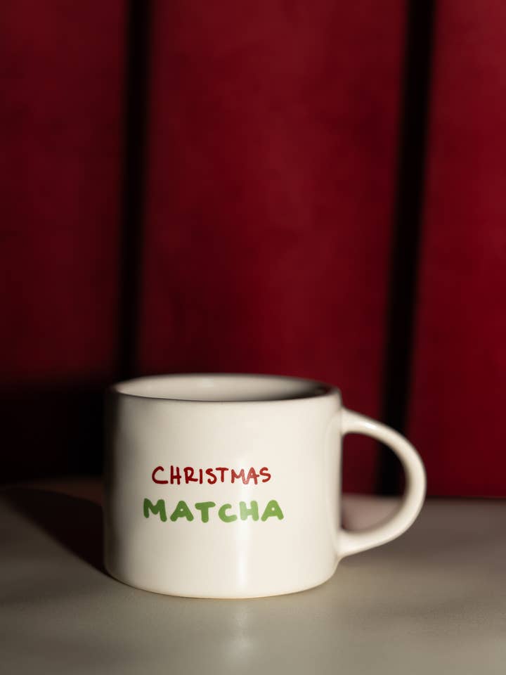 Sisi mug, Christmas Matcha for wholesale by Sisi, house of style BV