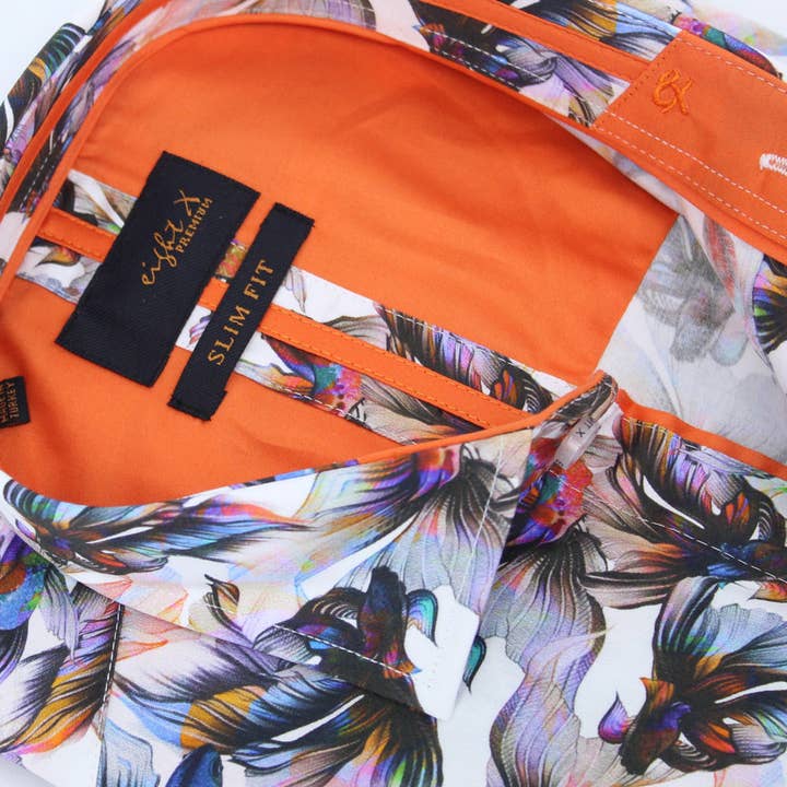 Levendig shirt met Betta-print voor wholesale door EIGHT X