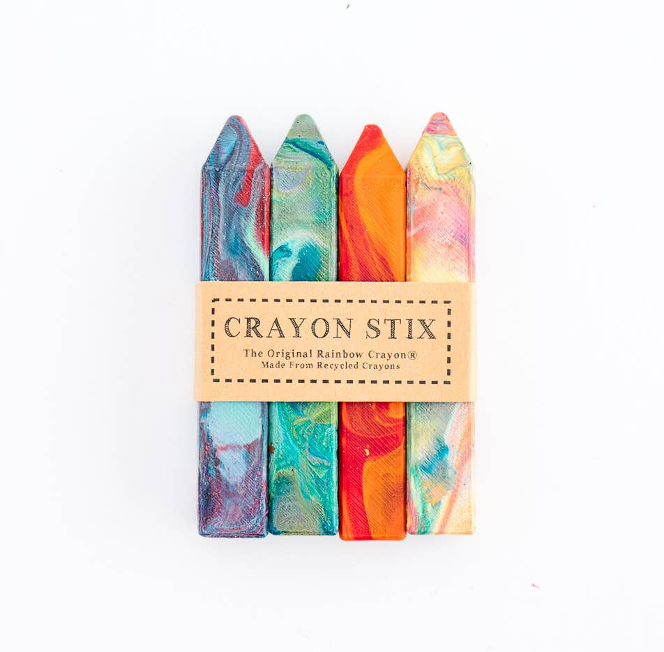 Art 2 the Extreme® - The Original Rainbow Crayon® - Wholesale Crayons - Kids & Baby - Crayon Stix® Original Rainbow Crayon® 4pk