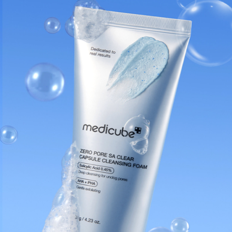 Best Beauty Group - Vente Nettoyants pour le visage - MEDICUBE Zero Pore SA Clear Capsule Mousse Nettoyante4