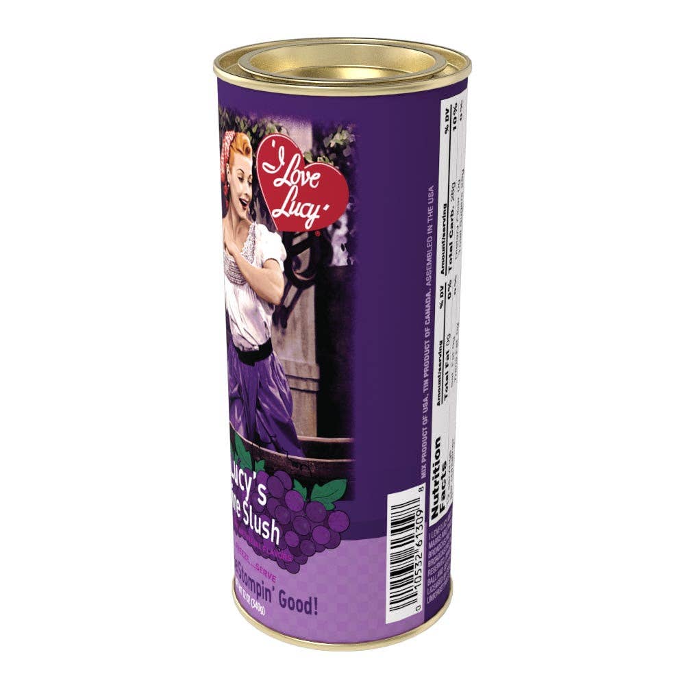 McSteven's - Wholesale Cocktail Mix/Syrup - I Love Lucy's© Grape Wine Slush (12oz Tins)10