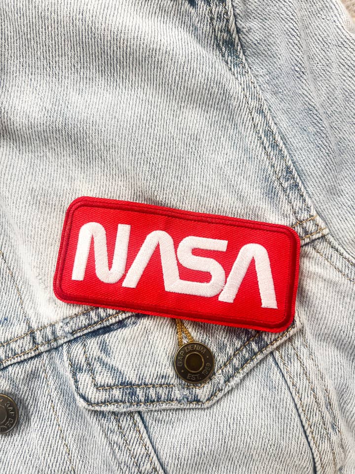 Nasa logo patch for wholesale by Hart and Hollow