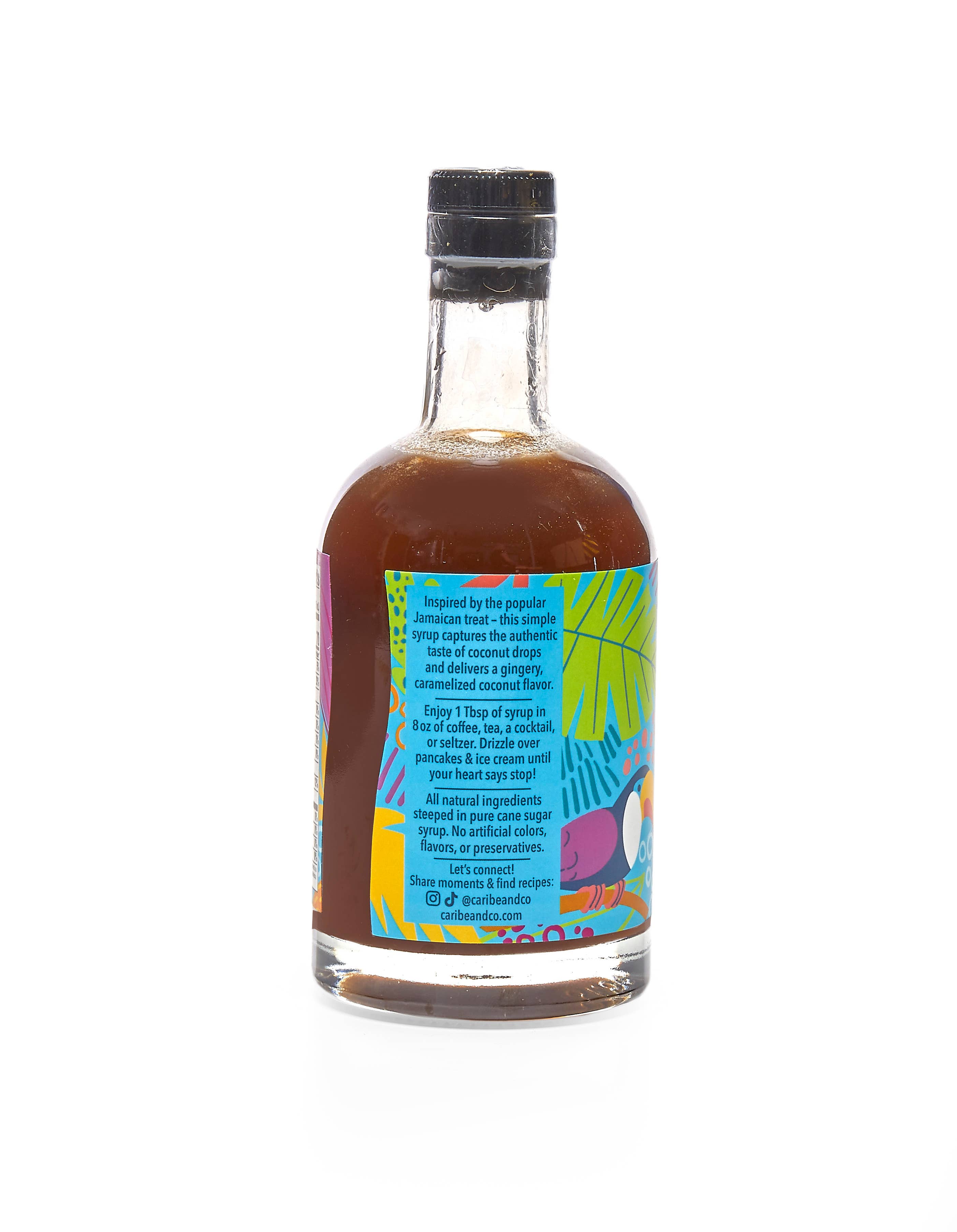 Caribe & Co. - Wholesale Cocktail Mix/Syrup - Jamaican Coconut Drop Flavored Syrup2