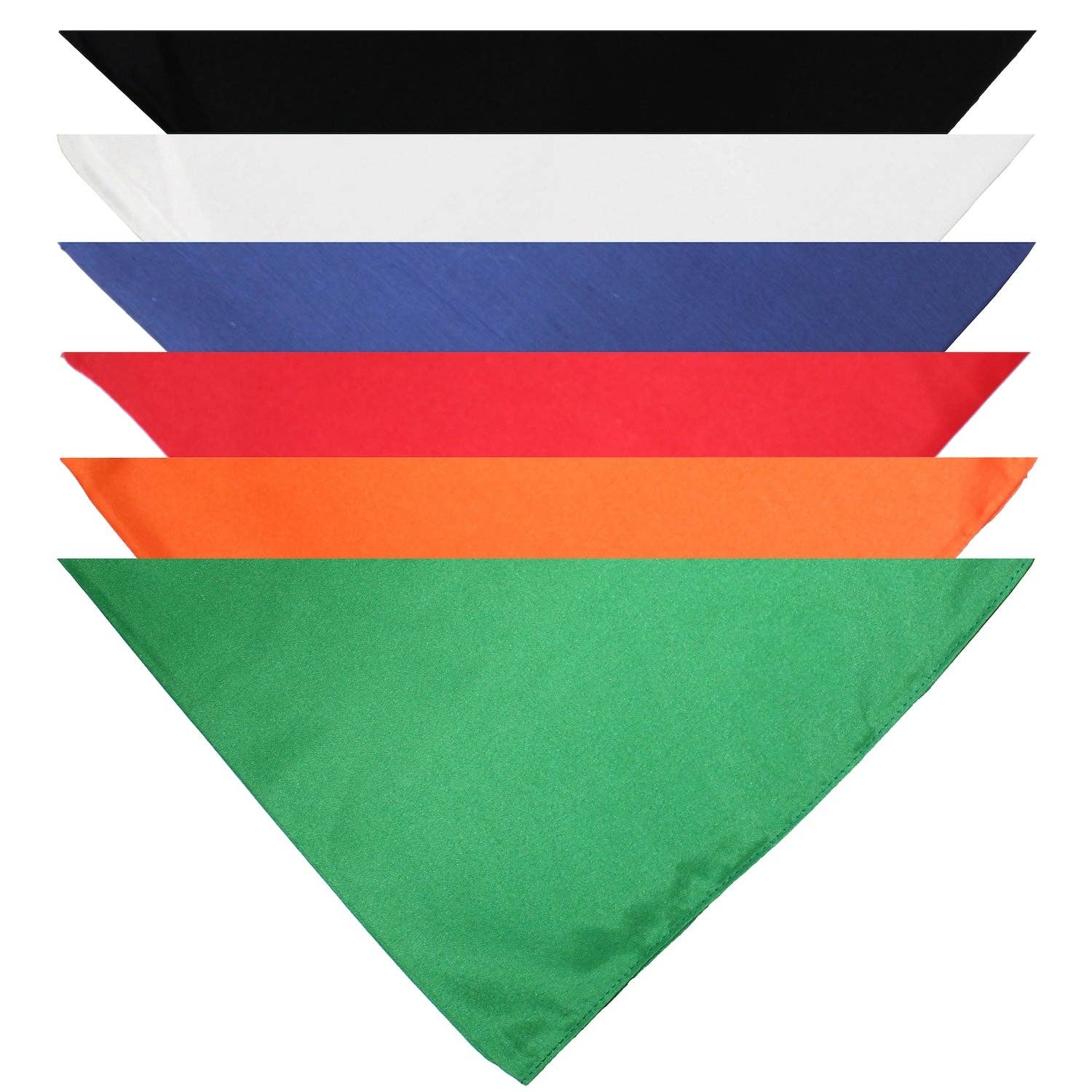 Auction Clearance – wholesale Bandana - Hund – 30-pack Polyester hundbandanas Enfärgade Vanlig storlek10