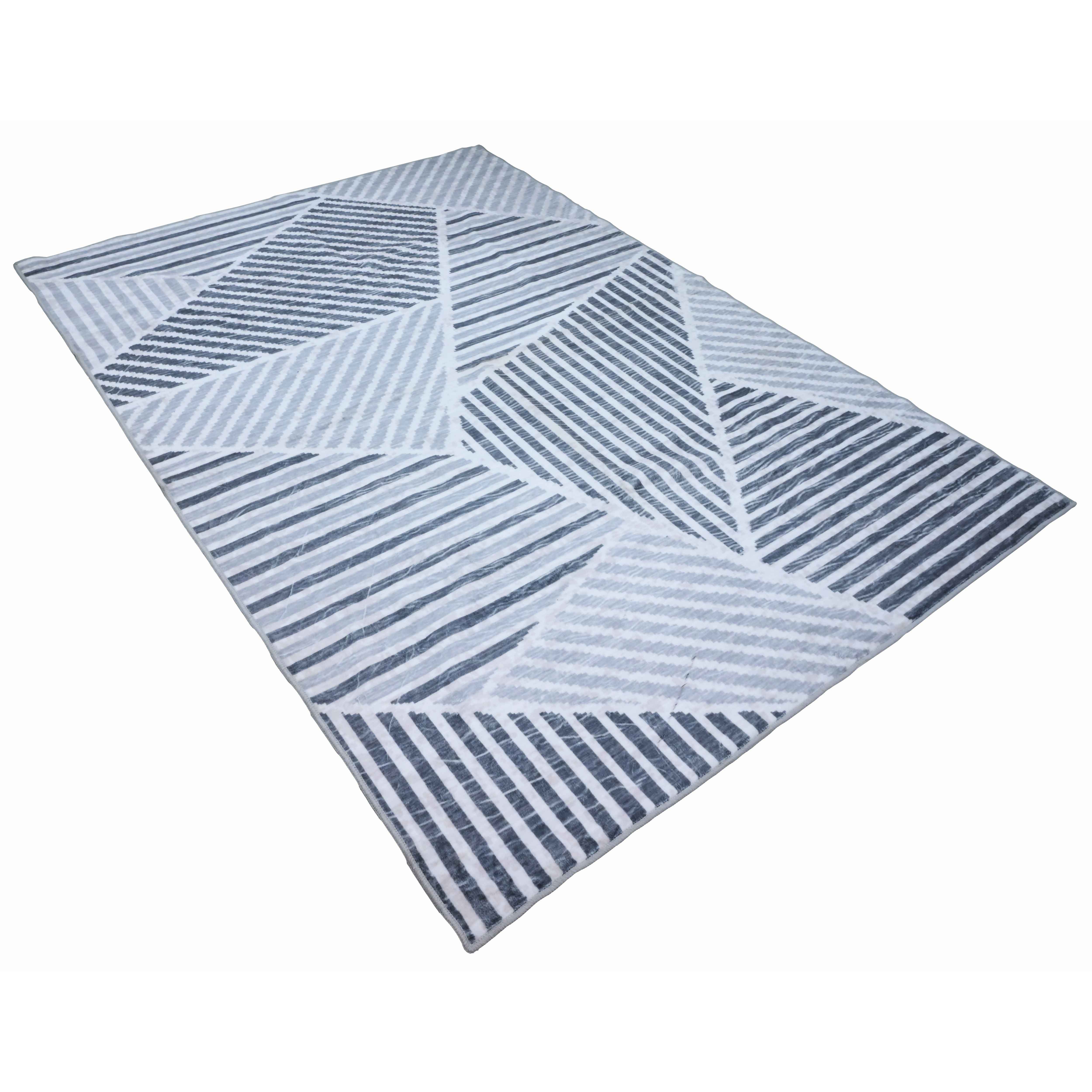 Bed Bath Fashions - Wholesale Area Rug - Bibb Home Washable Flannel Printed Accent Rug with Latex Bac49