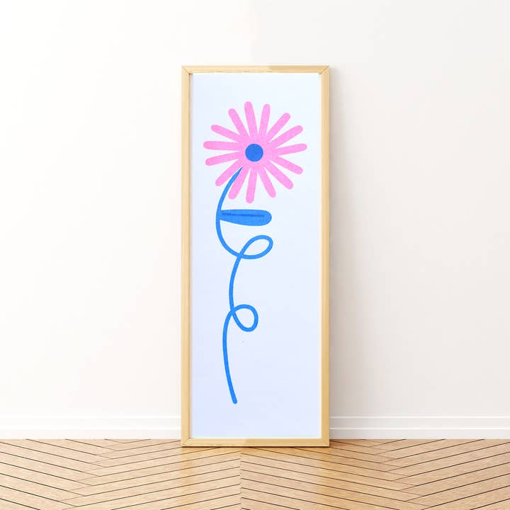 Flower Mini Print for wholesale by Lauren Morsley