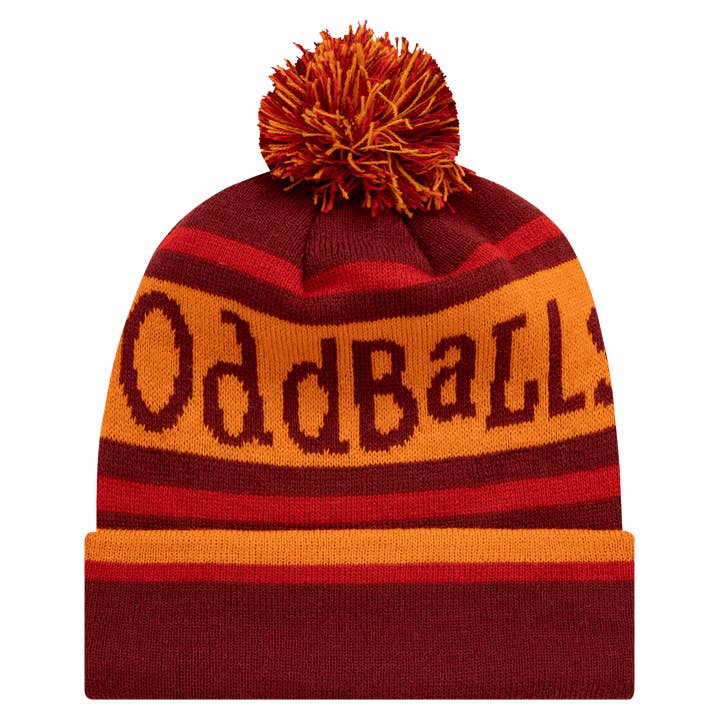 Burgundy | Orange | Red - Bobble Hat for wholesale by OddBalls