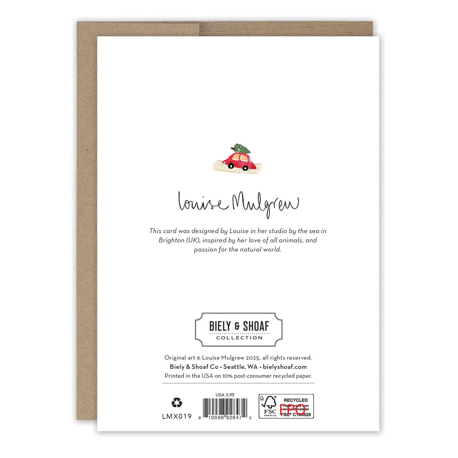 Biely & Shoaf - Wholesale Christmas Card - Little Christmas Village Boxed Holiday Cards - Set of 103