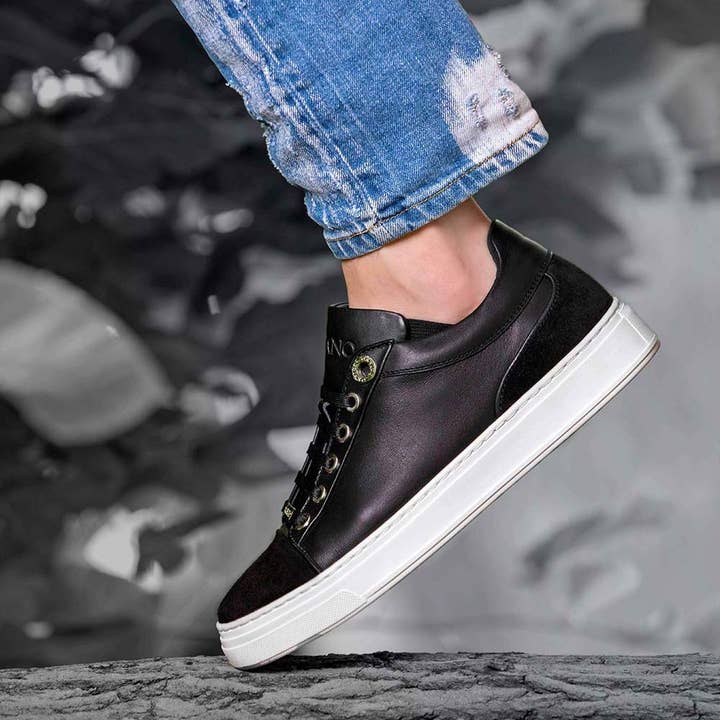 Sziano - Wholesale Sneakers - Heren - LAGE TOP | ACCLIVOUS | ZWART