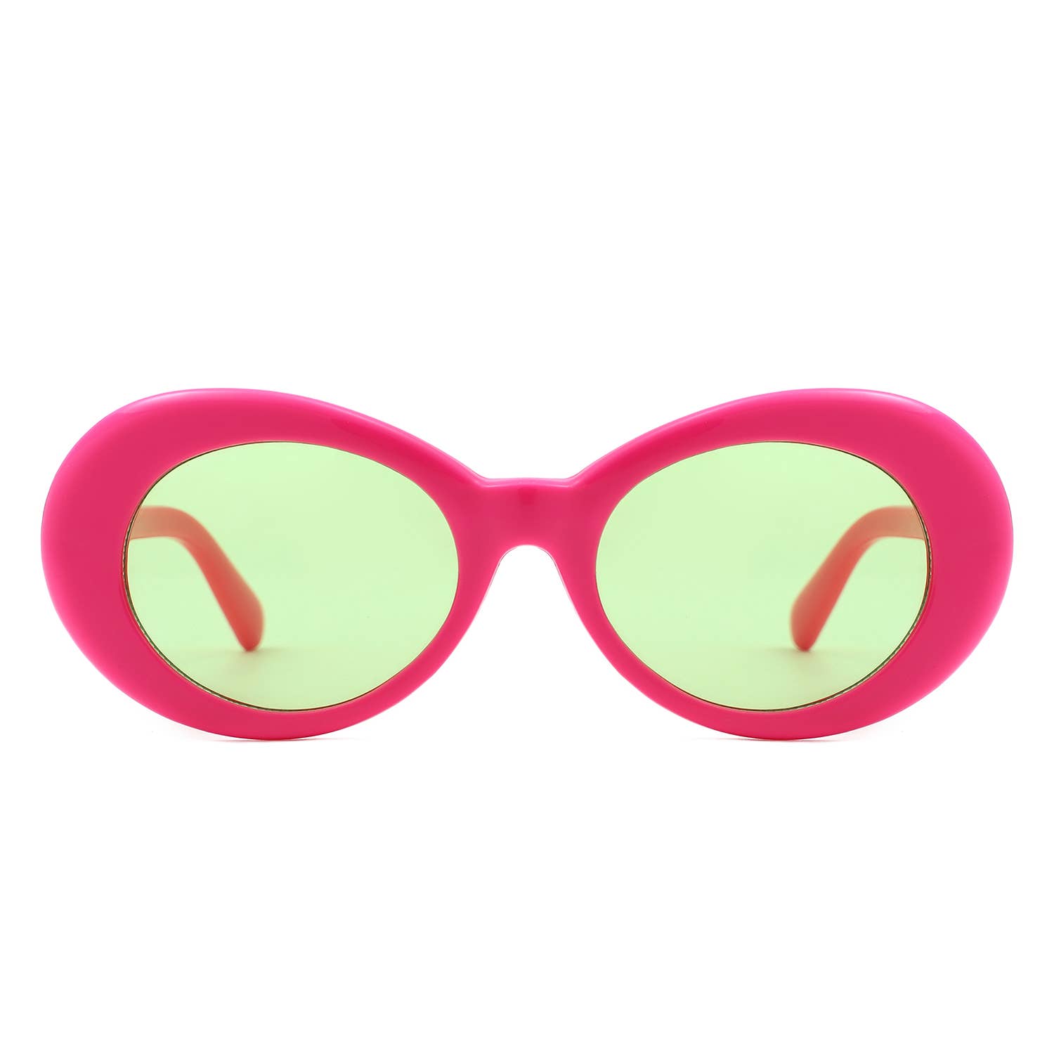 Cramilo Eyewear - Wholesale Sunglasses - Women's - Retro Clout Oval Fashion Goggles Irregular Sunglasses11