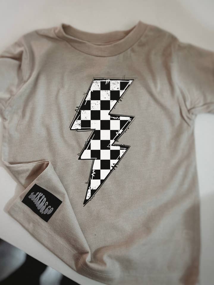 Light Bolt Tee for wholesale by LJkids.Co