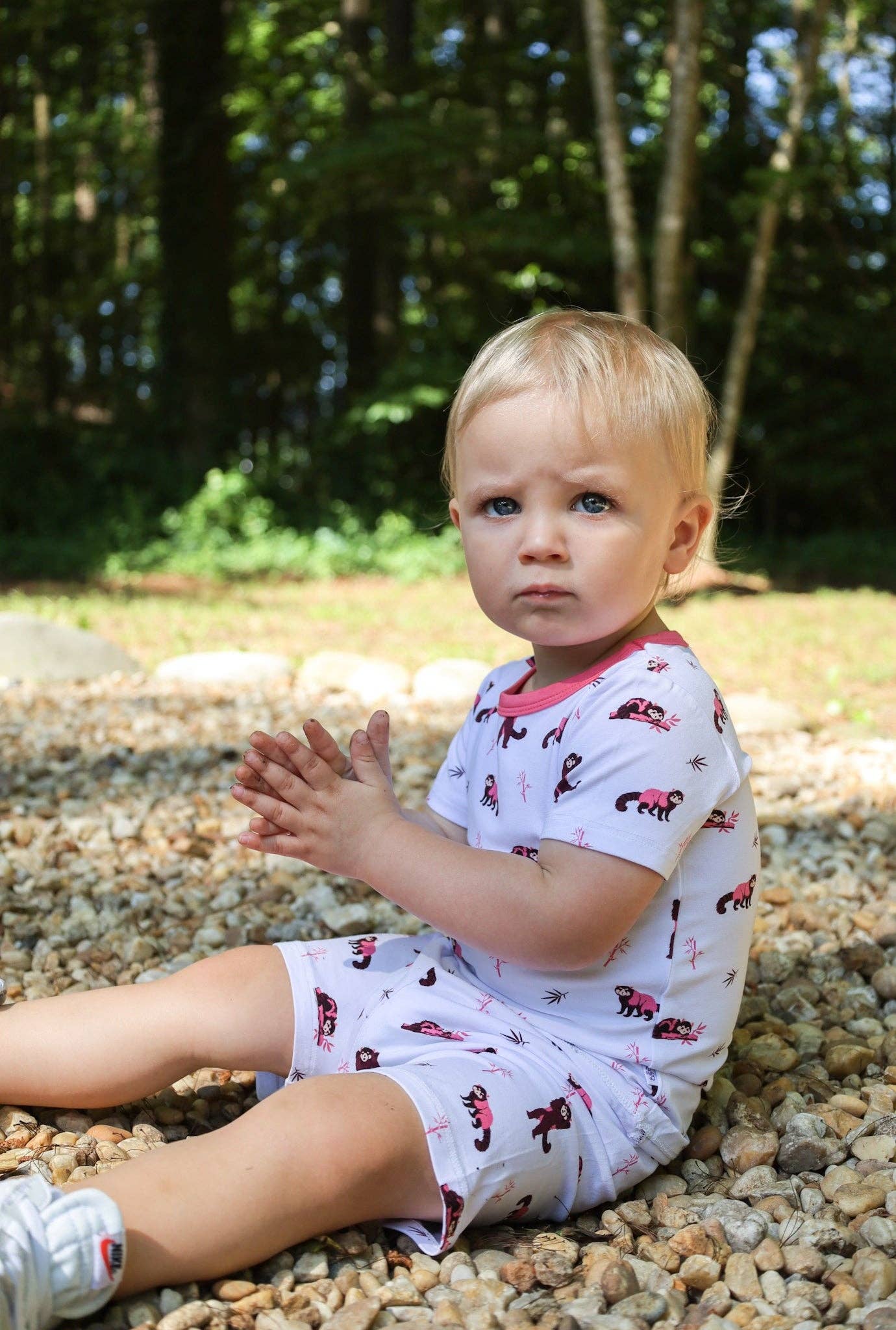 Bubble Baby - Wholesale Sleepwear Set - Kids - Red Panda | Short Sleeve Pajamas6