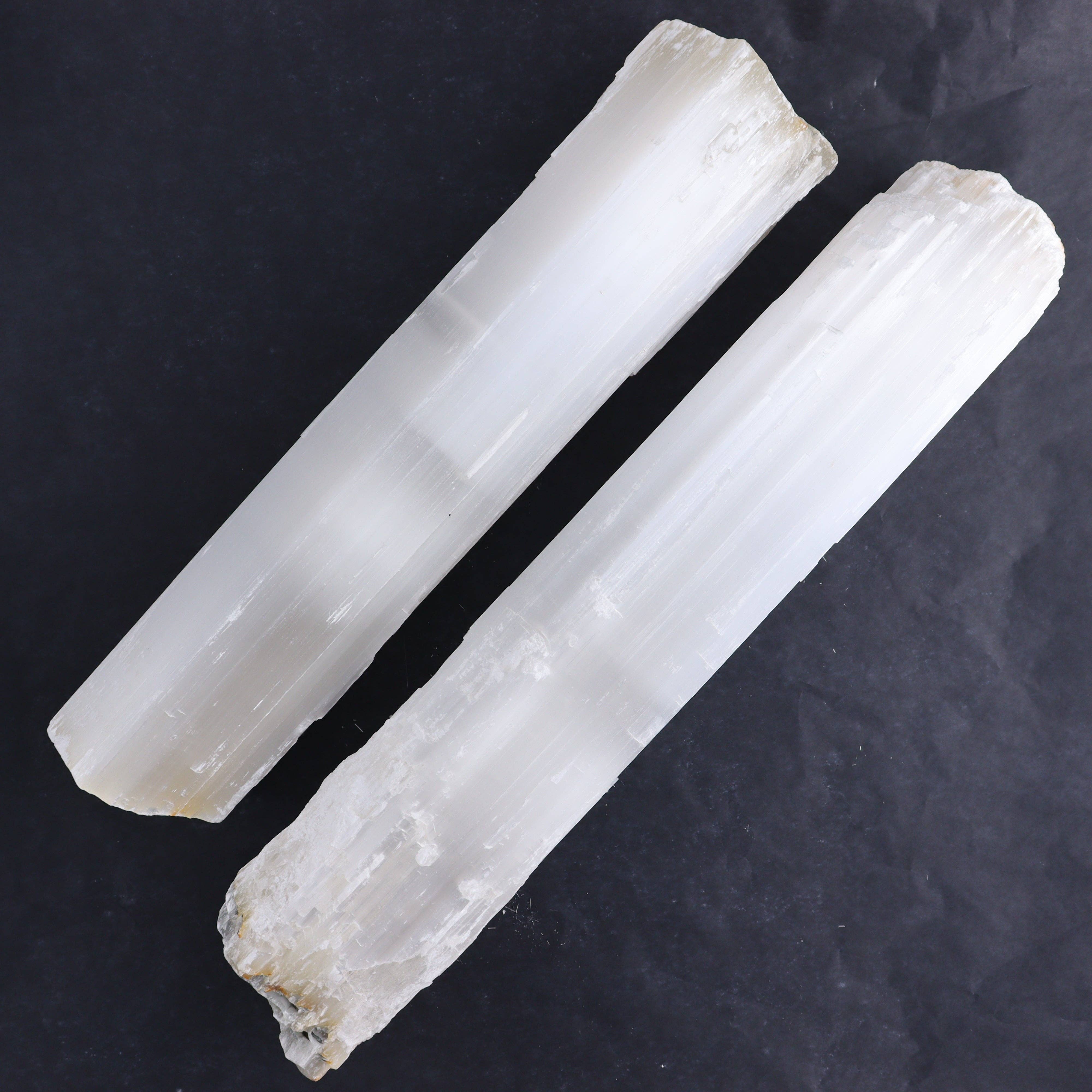 Mi Esperanza Minerals - Wholesale Spiritual Stone/Crystal - Selenite Logs Set of 20